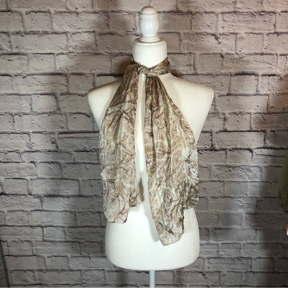 Club 7 Echo Silk Rectangle Scarf